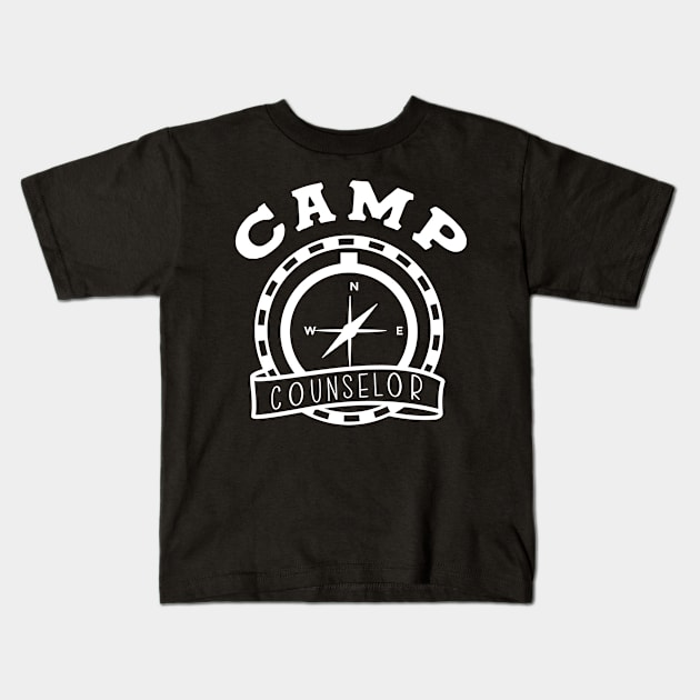 Camp Counselor Kids T-Shirt by TheBestHumorApparel